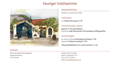 Desktop Screenshot of holzhammer.at